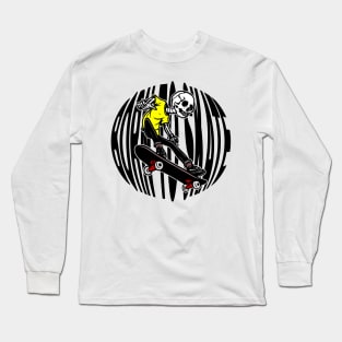 Skate Skull Long Sleeve T-Shirt